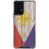 Philippines Flag Dark Wood Moto G Power 5G (2024) Clear Case