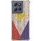 Philippines Flag Dark Wood Moto G Stylus 5G (2025) Clear Case