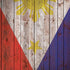 Philippines Flag Dark Wood Moto G6 Skin