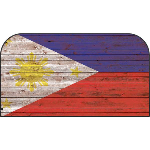 Philippines Flag Dark Wood Nintendo Switch 2 (2025) with Joy-Con Skin