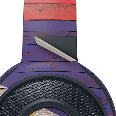 Philippines Flag Dark Wood Razer Kraken X Skin