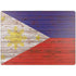 Philippines Flag Dark Wood Surface Laptop 7 13.8in Skin