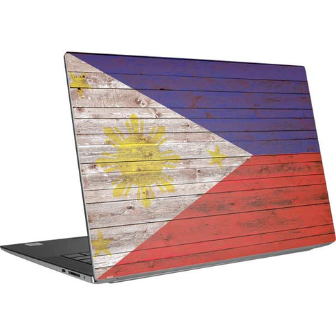 Philippines Flag Dark Wood Dell XPS Skin