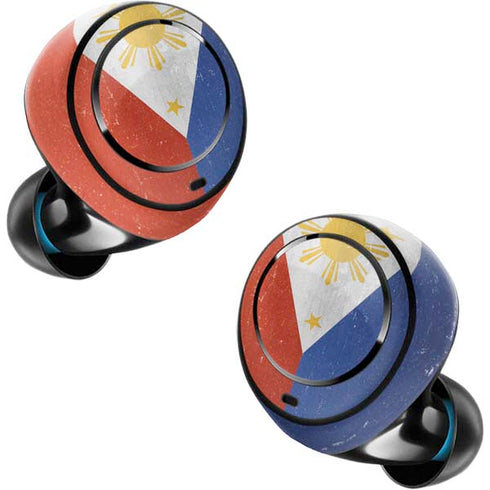 Philippines Flag Distressed Amazon Echo Buds Skin