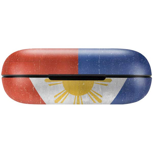 Philippines Flag Distressed Amazon Echo Buds Skin