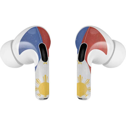 Philippines Flag Distressed AirPods Skins