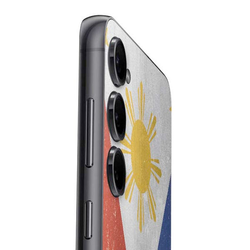 Philippines Flag Distressed Galaxy A16 5G Skin