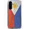 Philippines Flag Distressed Galaxy A36 5G Clear Case