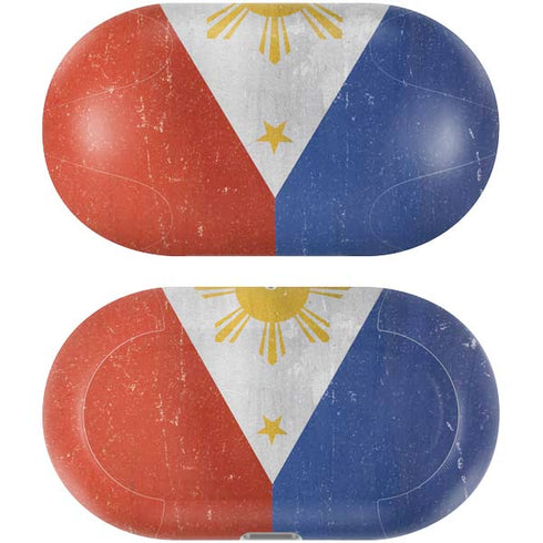 Philippines Flag Distressed Galaxy Buds Plus Skin