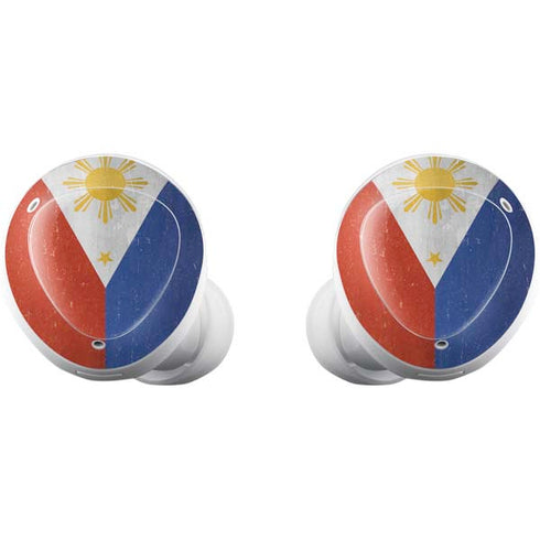 Philippines Flag Distressed Galaxy Buds Plus Skin