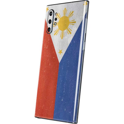 Philippines Flag Distressed Galaxy Note 10 Plus Skin