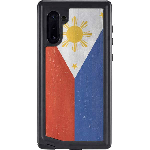 Philippines Flag Distressed Galaxy Cases