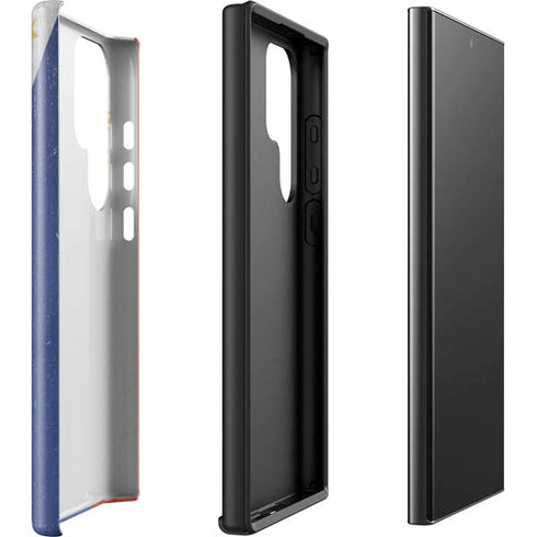 Philippines Flag Distressed Galaxy S23 Ultra Pro Case