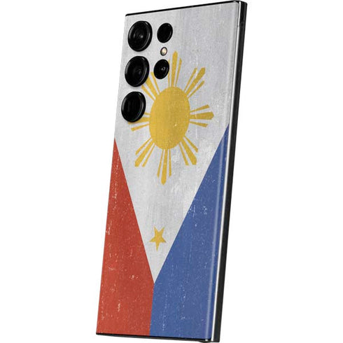 Philippines Flag Distressed Galaxy Skins