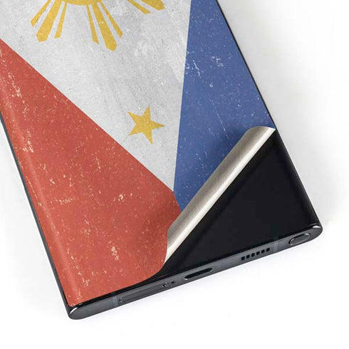 Philippines Flag Distressed Galaxy Skins
