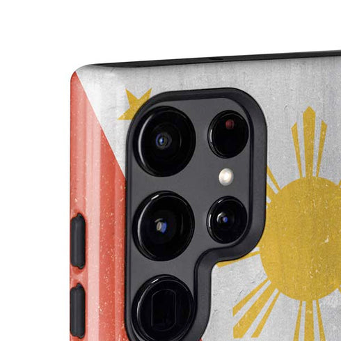 Philippines Flag Distressed Galaxy S25 Ultra Impact Case