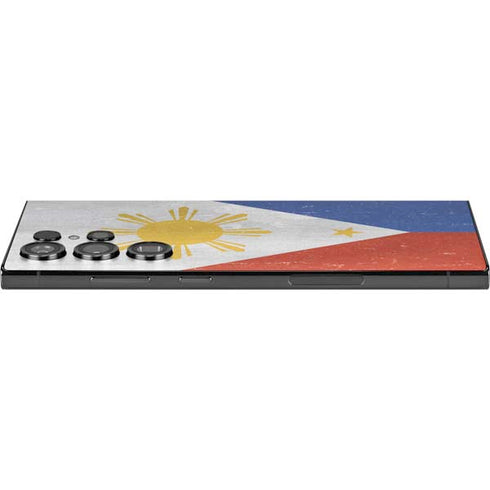 Philippines Flag Distressed Galaxy S24 Ultra Skin
