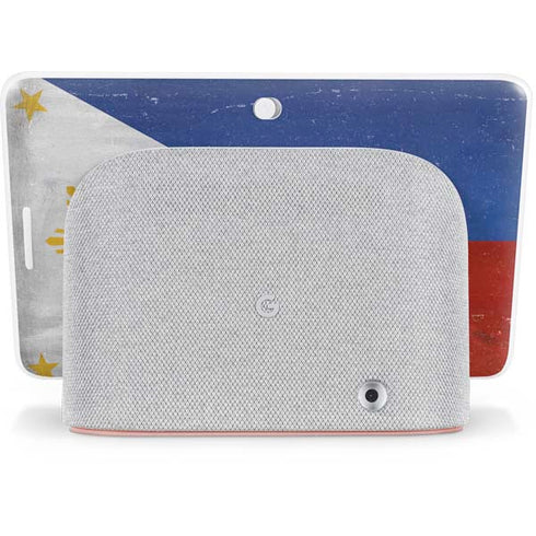Philippines Flag Distressed Google Home Hub Skin