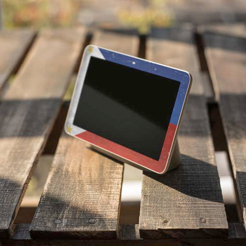 Philippines Flag Distressed Google Home Hub Skin