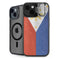 Philippines Flag Distressed iPhone 14 Plus Kickstand Case