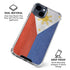 Philippines Flag Distressed iPhone 15 Clear Case