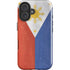 Philippines Flag Distressed iPhone 16 Plus Impact Case