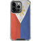 Philippines Flag Distressed iPhone 16 Pro Clear Case