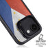 Philippines Flag Distressed iPhone 16e Kickstand Case