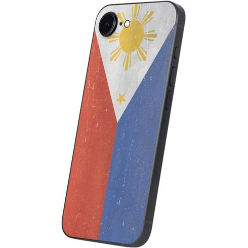 Philippines Flag Distressed iPhone 16e Skin