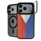 Philippines Flag Distressed iPhone 18 Pro Kickstand Case