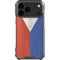 Philippines Flag Distressed iPhone 18 Pro Max Clear Case