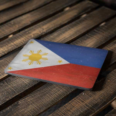 Philippines Flag Distressed Apple MacBook Air Skin