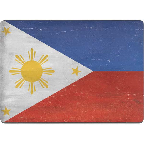 Philippines Flag Distressed Apple MacBook Pro 14-inch Skin