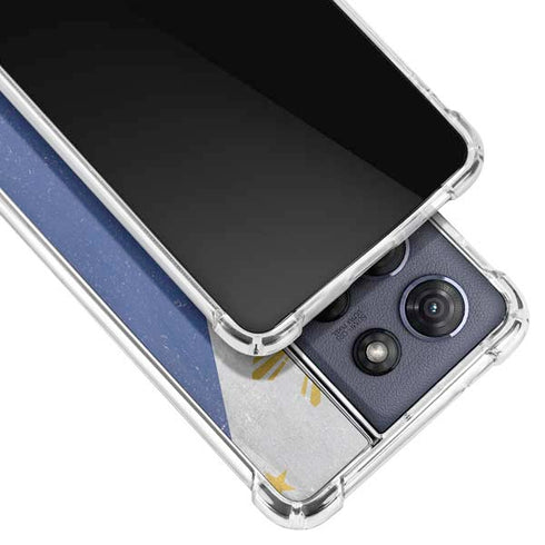 Philippines Flag Distressed Moto G 5G (2025) Clear Case