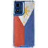 Philippines Flag Distressed Moto G 5G (2024) Clear Case