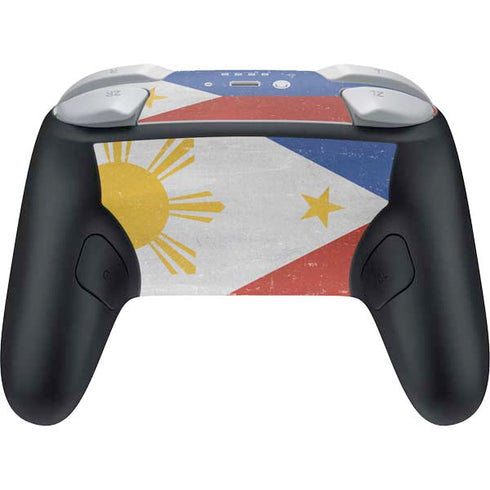 Philippines Flag Distressed Nintendo Switch 2 (2025) Pro Controller Skin