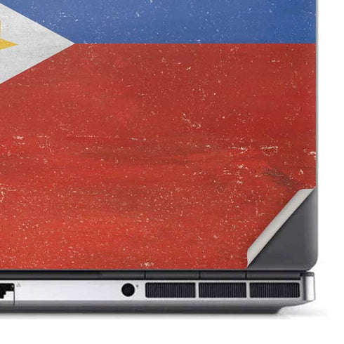 Philippines Flag Distressed Dell Precision Skin