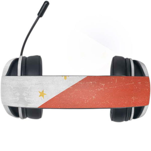 Philippines Flag Distressed Razer Kraken X Skin