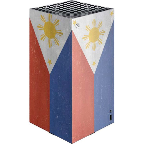 Philippines Flag Distressed Xbox Series X Skins