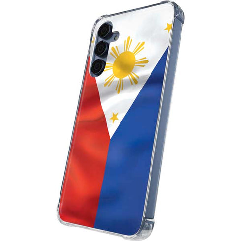 Philippines Flag Galaxy A55 5G Clear Case