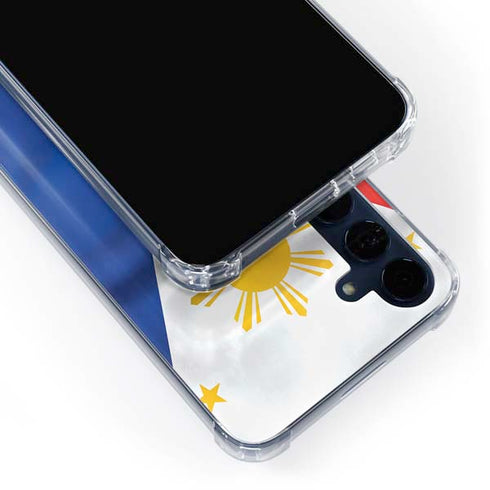 Philippines Flag Galaxy A55 5G Clear Case