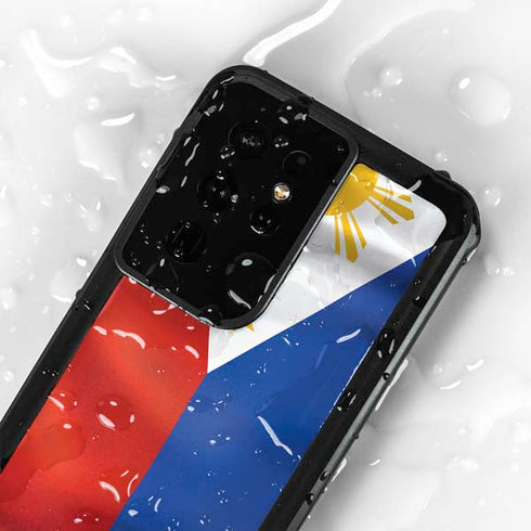 Philippines Flag Galaxy S24 Ultra Waterproof Case