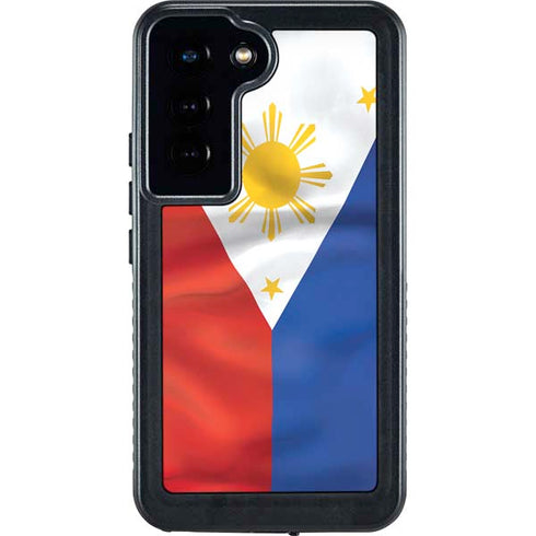 Philippines Flag Galaxy S24 Waterproof Case