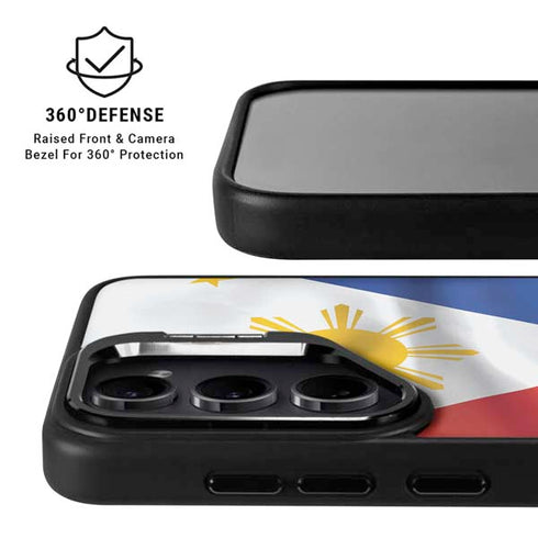 Philippines Flag Galaxy S26 Kickstand Case