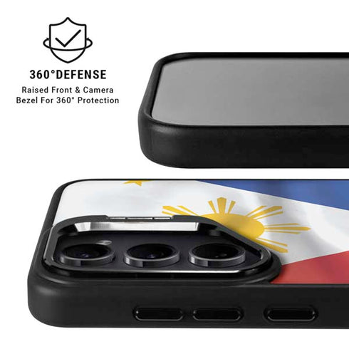Philippines Flag Galaxy S26 Plus Kickstand Case