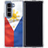 Philippines Flag Galaxy Z Fold5 5G Clear Case