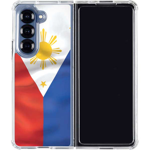 Philippines Flag Galaxy Z Fold7 Clear Case