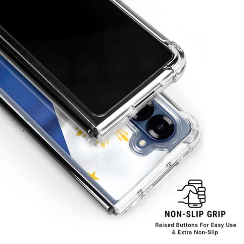 Philippines Flag Galaxy Z Fold7 Clear Case