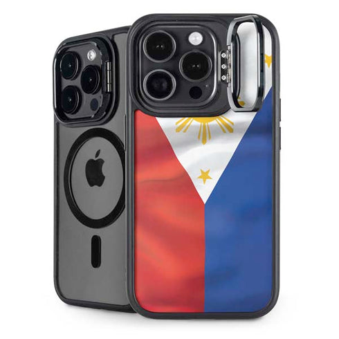 Philippines Flag iPhone 14 Pro Kickstand Case
