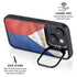 Philippines Flag iPhone 15 Plus Kickstand Case